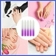 thumbnail image 6 of Vocoste Double-sided Glass Nail Files Purple 5 Pcs, 6 of 6