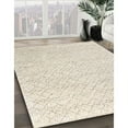 thumbnail image 3 of Ahgly Company Machine Washable Indoor Rectangle Industrial Modern Bisque Beige Area Rugs, 8' x 10', 3 of 7