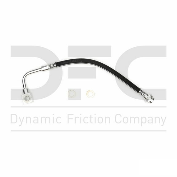 Front Left Dynamic Friction Company Brake Line Hose 350-47057 For 1998-2002 Chevrolet Camaro, 1998-2002 Pontiac Firebird
