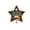 B, variant on DIY Sparkling Diamond Star Christmas Tree Topper Scripture Verse Design Rhinestone Xmas Tree Top Decoration