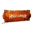 thumbnail image 4 of Letrero colgante de Halloween para puerta, decoración de pared, colgador de puerta con cuerda para colgar, placa Naranja, 4 of 6