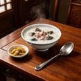 thumbnail image 6 of ZFSBZBS 2Pcs Stainless Steel Cooking Spoon, Serving Spoons for Mixing, Serving Spoons for Buffet, Serving Spoon,Silver,8.8 inx2 in, 6 of 9