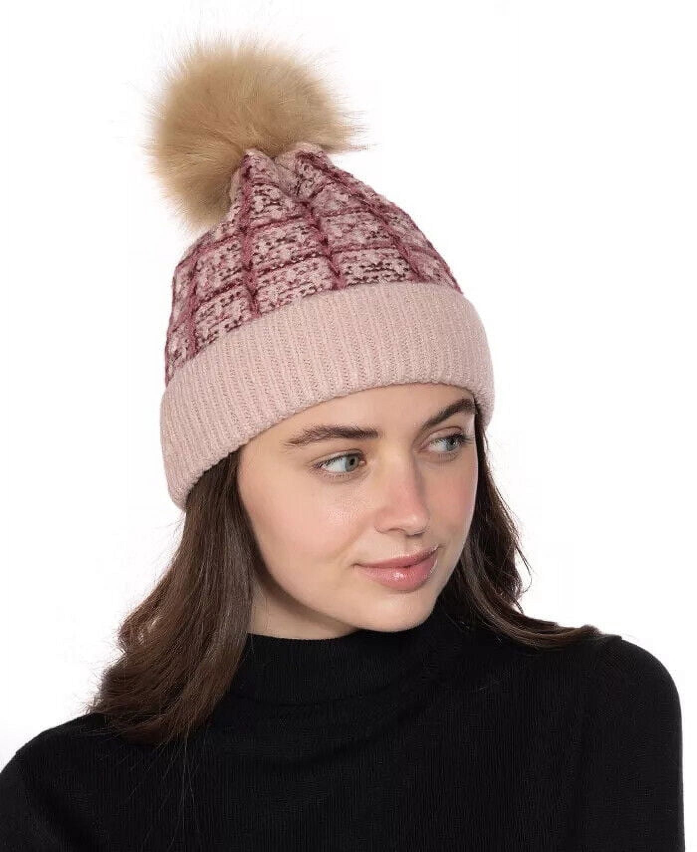 Michael Kors Cream Cable-Knit Pom Pom Beanie Michael Kors cable Knit Beanie (NWT) | Mercari main image 3
