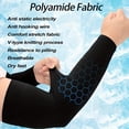 thumbnail image 2 of LNGOOR 7 Paires Manchons de Bras Rafraîchissants Compression Protection Solaire Manchons de Bras pour Hommes Femmes Manchons de Soleil pour Cyclisme Conduite Golf Course etc., 2 of 6