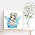 thumbnail image 3 of Cuadros Decorativos Taladro redondo completo 5D Diamond Painting DIY Big Eyes Doll Cartoon Art (B678) Wdftyju embutido en tela, 3 of 9