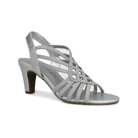 

Karen Scott Womens Darcyy Strappy Embellished Pumps