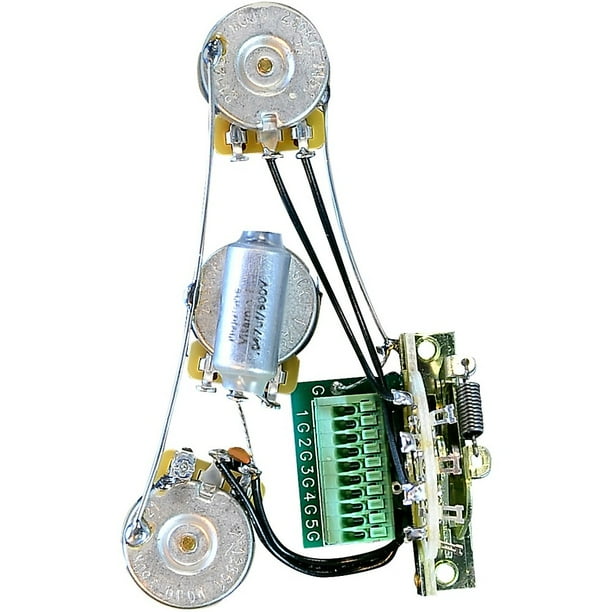 Mojotone Solderless Strat Blender Guitar Wiring Harness - Walmart.com