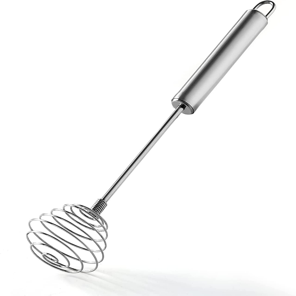Dsseng Kitchen Balloon Whisk, Stainless Steel Spring Egg Beater Milk