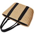 thumbnail image 3 of Kukuzhu Women Straw Bags Summer Beach Large Tote Bag Handmade Woven Shoulder Crossbody Handbag, 3 of 6