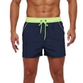 thumbnail image 2 of Mens Swim Trunks 2026 Summer Casual Elastic Waist Quick Drying Swim Shorts with Pockets Beach Shorts, 2 of 7