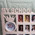 thumbnail image 4 of School Days Graduation Frame K-12 Picture Frame Kids Growing Memory Picture Frame Picture Frame Kids Tabletop School Years Picture Picture Frame Pink, 4 of 7