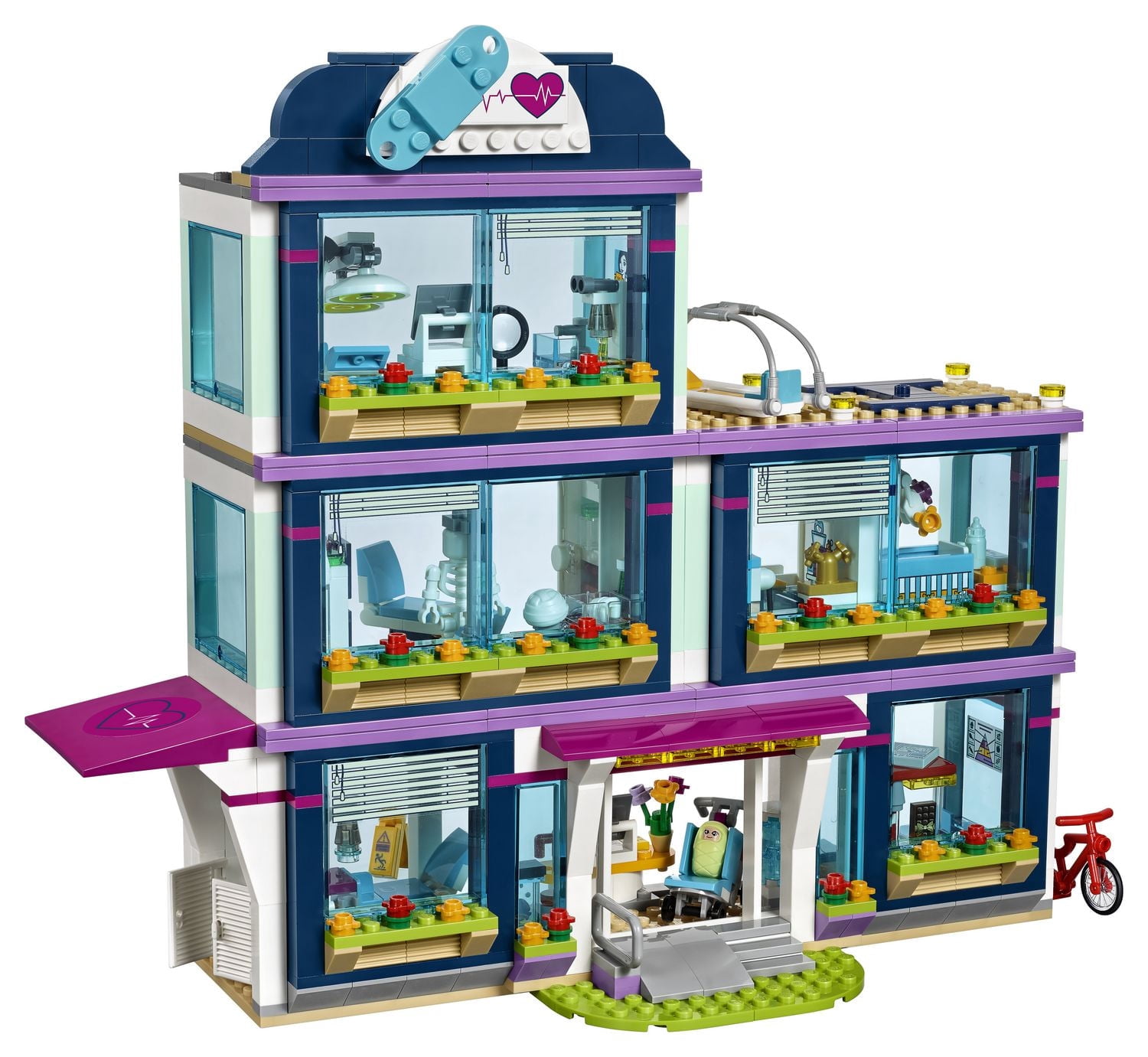 Ens. de construction Heartlake Hospital LEGO Friends