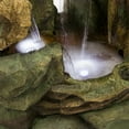 thumbnail image 3 of Alpine Corporation 55" Tall Outdoor Natural Cascading Waterfall Fountain with LED Lights, 3 of 12
