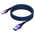 thumbnail image 1 of 5A Super Fast Charge Type - C Cable with Braided Nylon and LED Indicator for Durable and Efficient Charging, 1 of 8