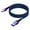 Blue, variant on 5A Super Fast Charging Nylon Braided Zinc Alloy LED Front Light Data Cable for Type C Devices 480Mbps Sync 1.2M Blue