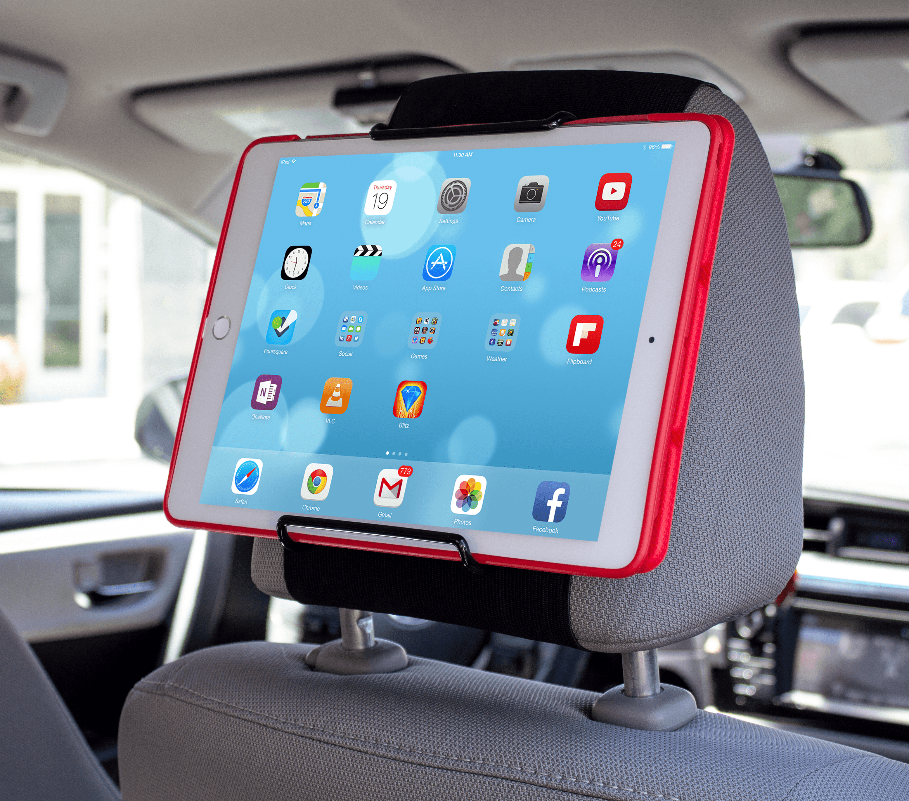 tablet headrest mount walmart