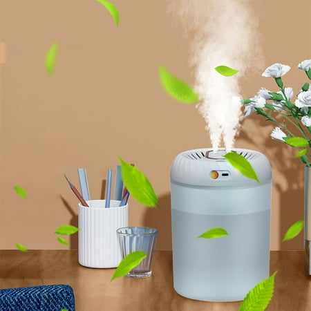 

Naittoop Home Kitchen Clearance! 3L Bedroom Large Room Household Humidifier Top Filled Office Desk Humidifier Essential Oil Diffuser Electronic Digital Display Screen With Adaptable Timing