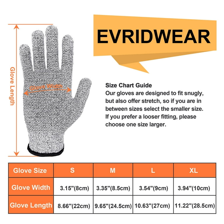 Cut Resistant Gloves Levels Chart Tillman 956 Level-4 Cut