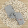 thumbnail image 4 of Moda niños niñas polainas bordado flor tocando fondo pantalones (gris 12-18M) Ehuebsd Para estrenar, 4 of 6