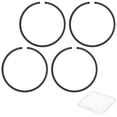thumbnail image 1 of Uxcell 4-Pack Engine Piston Rings Kit, 31mm x 1.5mm Thick Ductile Iron Piston Ring Set Standard Replacement for Small Engines/Motors/Machinery [Black], 1 of 6
