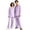 Light Purple, variant on Matching Family Halloween Pajamas Set - 2026 Cute Ghost & Pumpkin Print Two-Piece Sleepwear Pjs - Family Matching Pajamas Soft Holiday Jumpsuit Loungewear for Family