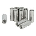 thumbnail image 3 of Écrous d'Accouplement Ronds, 10PCS Filetage Femelle Antirouille Raccord Écrou Brillant pour la Réparation de Pipeline, 3 of 8