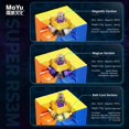 thumbnail image 3 of MOYU Super RS3M 2022 Maglev 3x3 cubo magnético de velocidad mágica sin pegatinas profesional RS3 M 2022 3X3 regalos para niños, 3 of 4