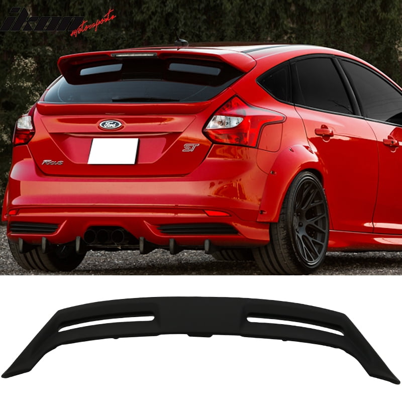 Форд фокус 3 как снять спойлер Compatible with 12 13 14 15 16 17 18 Ford Focus Hatchback ST OE Style Rear Roof 