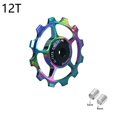 thumbnail image 1 of Rueda guía de dial trasero de cerámica para bicicleta de montaña, accesorios de transmisión de aleación de aluminio 11T-16T, 1 of 6