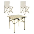 thumbnail image 5 of Camping Folding Table Chairs Set, Coffee Table Oxford Mat Chair Beach Table Portable Side Table for Backpacking Outdoor Yard Backyard Garden, 5 of 9