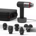 thumbnail image 2 of FHWM-WTMZ Image Powerboost Pro+ Hot & Cold Shock Massage Gun | Dual Temperature Node | 6 Speeds | Lightweight & Portable | Sports Recovery | Travel Case Included, 2 of 8