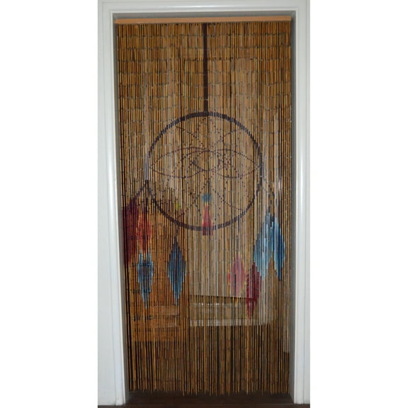 Bamboo54 Bamboo Beaded Curtain Dream Catcher
