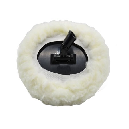 Carcarez 10 " Synthetic Wool Wash Pad with PP Base