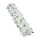 thumbnail image 4 of Flores artificiales, arreglos florales, paneles florales, fondo floral, flores de seda Blanco, 4 of 9