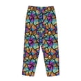 thumbnail image 3 of Lsque Colored Glass1 Print Women's Pajama Pants, Lounge Pant - Comfortable Home Wear,Elastic Waistband, Stylish Design-X-Large, 3 of 9