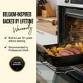 thumbnail image 6 of Alva Nori Enameled Cast Iron Roasting Pan 12x8" - Oven Safe and Made without Harmful Chemicals - Induction and All Stovetop Compatible with Even Heat Distribution, 6 of 11