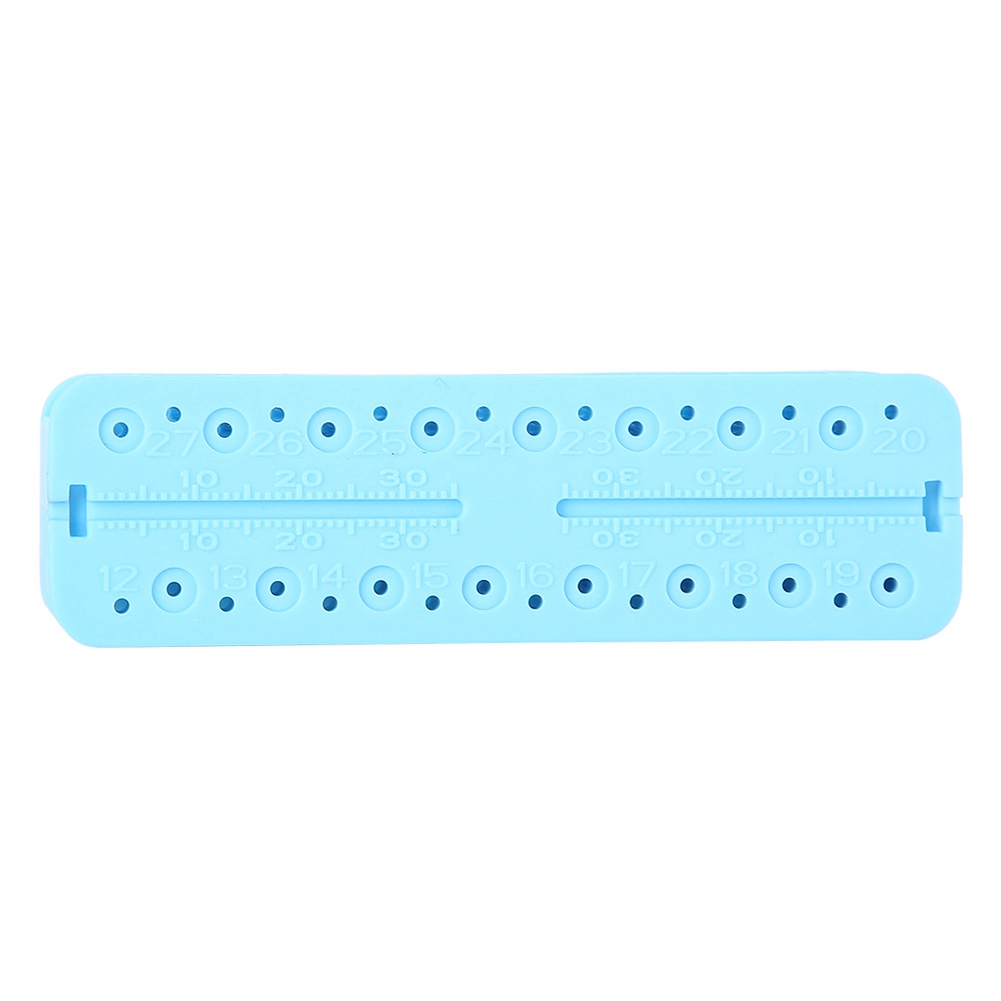 Dental Endo Measuring Block – Autoclavable Files Holder & Ruler For Endodontics