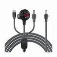 thumbnail image 1 of wonima11 3 in 1 Starlink Mini Cable 10FT/3M, High-Speed USB-C/Car Charger/DC to DC Starlink Mini Power Cable, IP65 Waterproof Starlink Mini Accessories Car Adapter Cord for Stable Outdoor Internet, 1 of 1