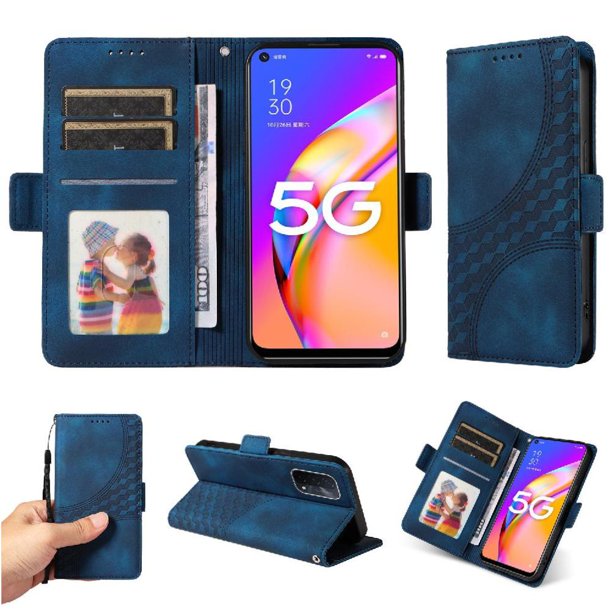 Funda GANGXUN para OnePlus Nord N200 con diseño acolchado elegante, cuero PU, protección total y ajuste preciso
