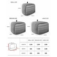 thumbnail image 2 of Grey Ombre Wooden Toaster Cover 2 Slice, Small Kitchen Appliance Covers, Farmhouse Retro Gray Wood Gradient Toaster Oven Cover with Loop, Bread Machine Cover Polyester Dust Cover Protection, 2 of 4