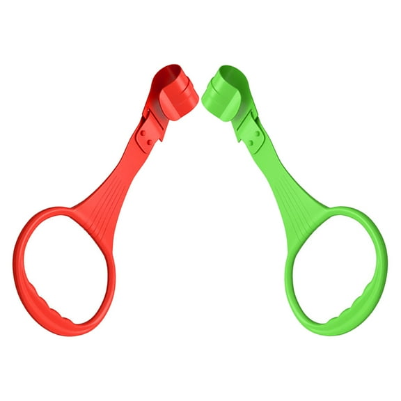 NICEXMAS 2Pcs Handles for Playpen Red Green PP Detachable Cognitive Development Baby Pull Up Rings