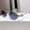 Gold Frame Full Gray, variant on Diamond-embellished oval metal eyeglass frame, pearl rimless glasses, high-end look, suitable for prescription lenses or non-prescription lenses, fashionable and versatile