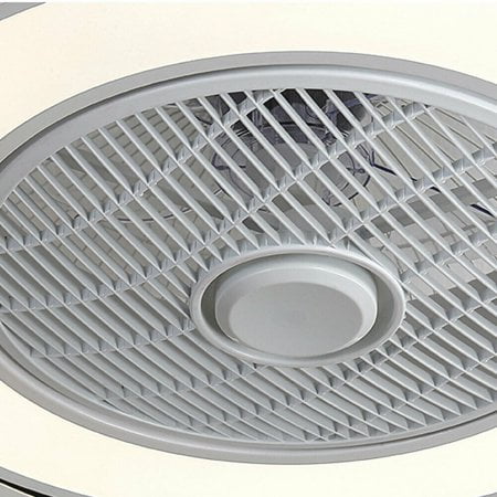

23 Modern Acrylic Ceiling Fan Light Round LED Dimmable Lamp with Remote Control Premium Ceiling Fan Light LED 3-Color Chandelier Variable Speed w/ Remote Black Ceiling Fan with Light Kit