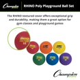 thumbnail image 4 of Champion Sports PX10SET Rhino Playground Ball Set, 10" Diameter, Rubber, Assorted, 6 Balls/Set (CSIPX10SET), 4 of 12