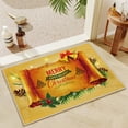 thumbnail image 2 of BOBOMOTI Christmas Doormat Merry Christmas Decorative Holiday Rugs Christmas Mats for Front Porch Decor Christmas Decor, 2 of 6