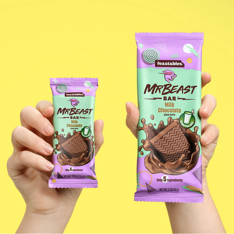 Barre de chocolat Mr. Beast - Chocolat original