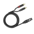 thumbnail image 4 of XLR à Double Câble Branchement Ligne Microphone Fiche Adaptateur Femelle 5M, 4 of 6