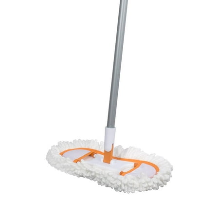 Flexible Floor Duster (Basics Flexible Microfiber Floor Duster, Silver and Orange, Refill# 87603 available for the floor duster By)