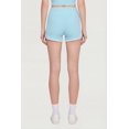 thumbnail image 4 of Women's Contrast Piping Ribbed Dolphin Shorts, 4 of 4