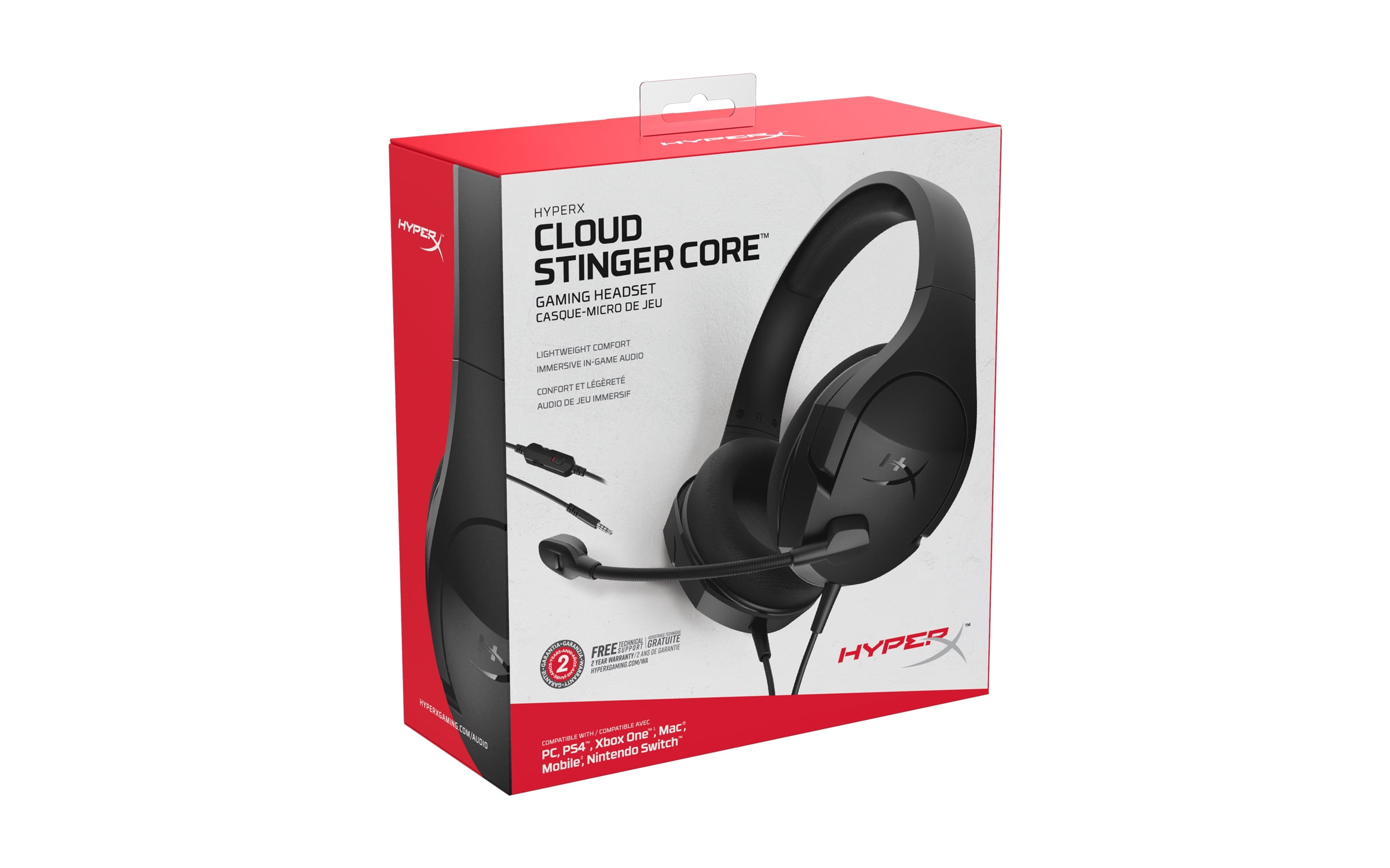 aanklager comfort Voorbijgaand HyperX Cloud Stinger Core Gaming Headset for PC - Walmart.com